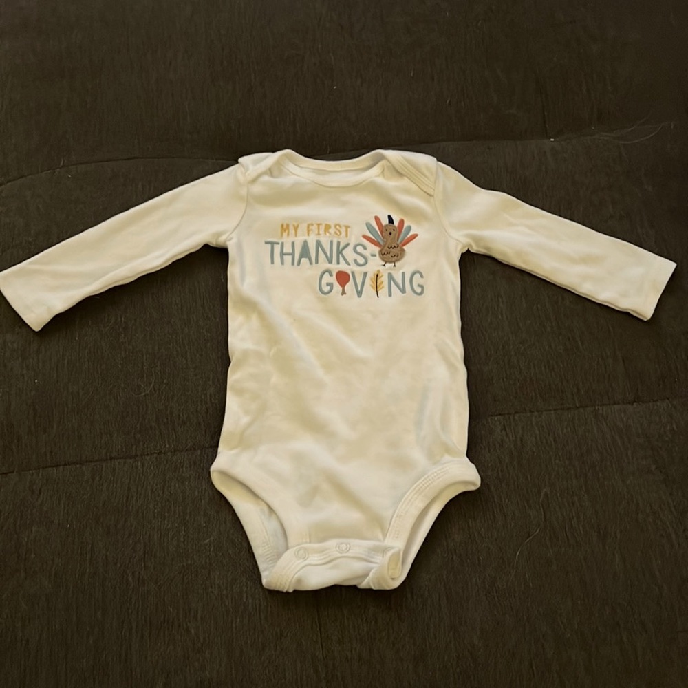 My first thanksgiving bodysuit
